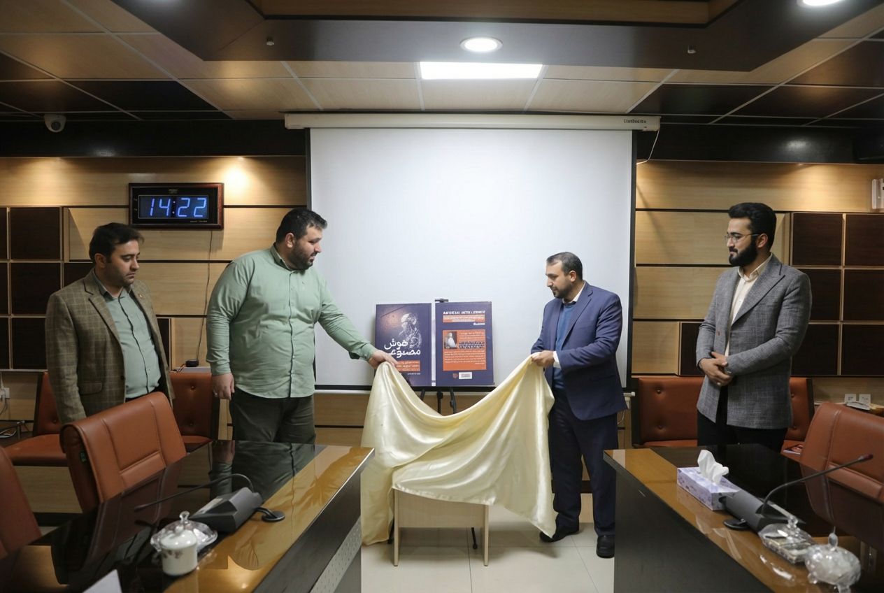 رونمایی کتاب هوش مصنوعی در شهرداری منطقه ۱۹ تهران